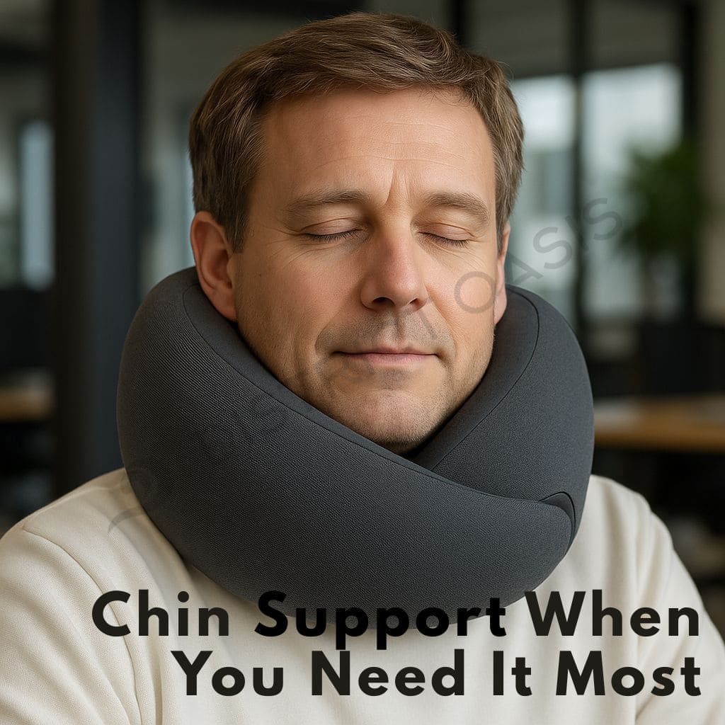 OasisWrap™ – Wraparound Pillow for Desk, Travel, & Deep Naps$69.00