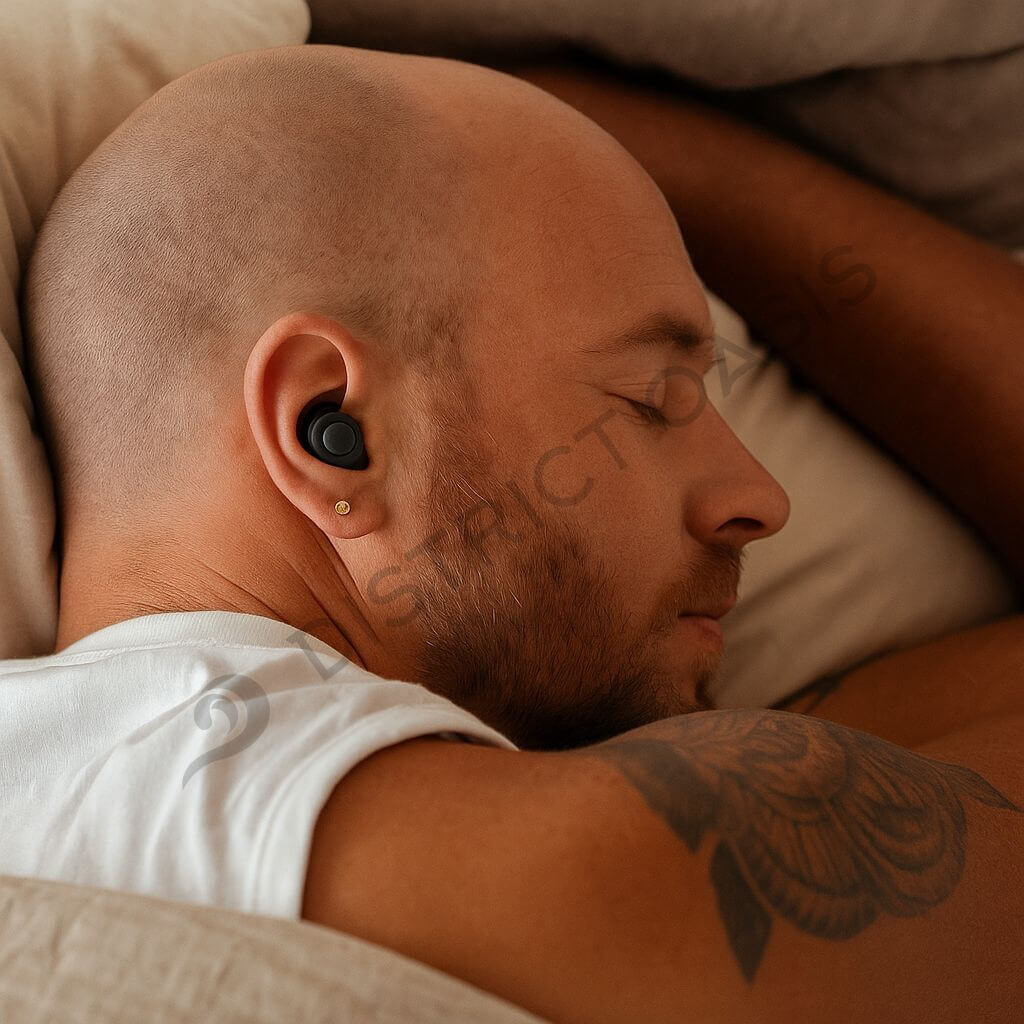 OasisHush™ – Silicone Earplugs for Side Sleepers$25.00