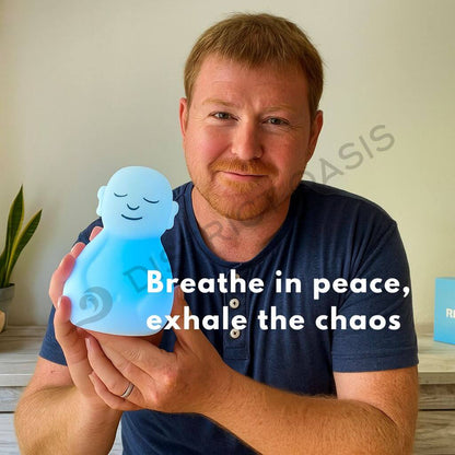 OasisBreathe™ – Guided Breathing Light for Calm & Better Sleep$39.00