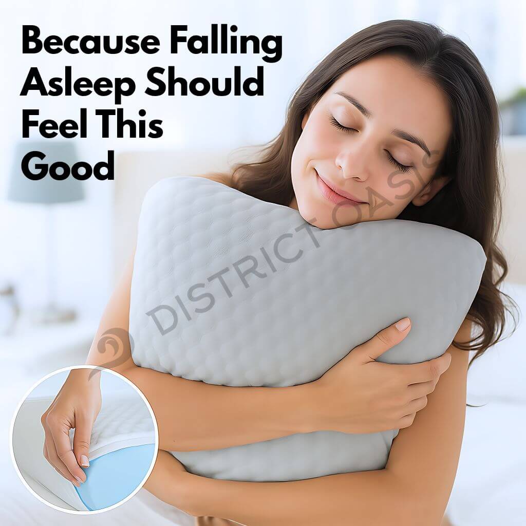 OasisSleep™ – Stress-Soothing Bed Pillow$99.00