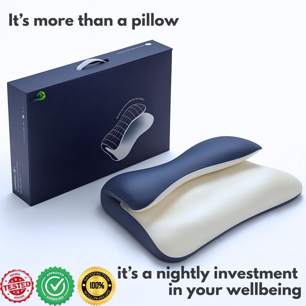 OasisWave™ – Contoured Neck, Shoulder & Head Pillow