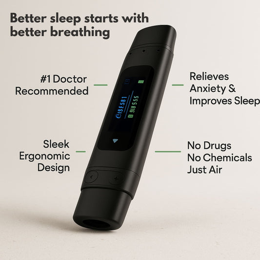Compact Breathing Trainer & Spirometer - OasisAir™