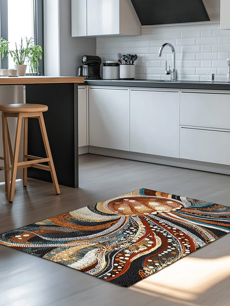 Marine Grace Rug | Nature - Inspired Rug by districtoasis