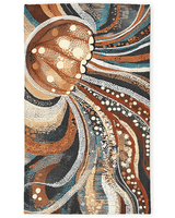 Marine Grace Rug – Ocean - Inspired, Elegant & Calming | Nature - Inspired Rug by districtoasis