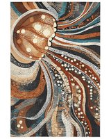 Marine Grace Rug – Ocean - Inspired, Elegant & Calming | Nature - Inspired Rug by districtoasis