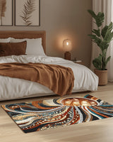 Marine Grace Rug – Ocean - Inspired, Elegant & Calming | Nature - Inspired Rug by districtoasis