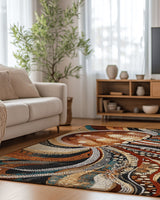 Marine Grace Rug – Ocean - Inspired, Elegant & Calming | Nature - Inspired Rug by districtoasis