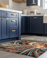 Marine Grace Rug – Ocean - Inspired, Elegant & Calming | Nature - Inspired Rug by districtoasis