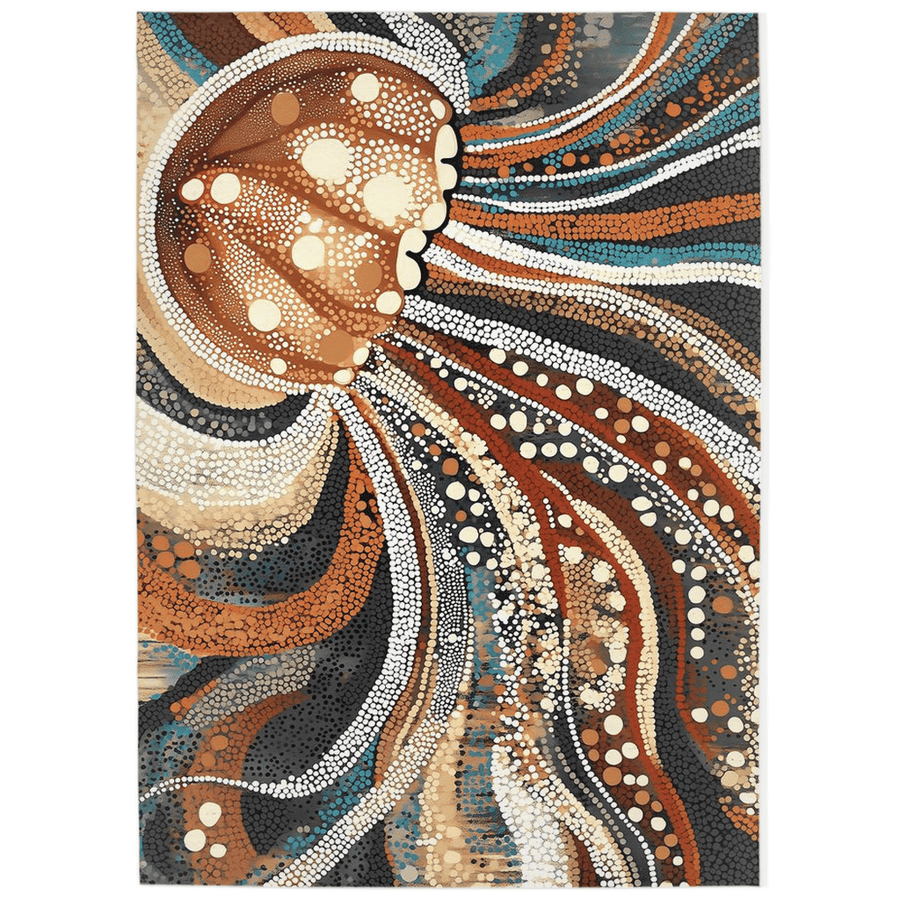 Marine Grace Rug – Ocean - Inspired, Elegant & Calming | Nature - Inspired Rug by districtoasis