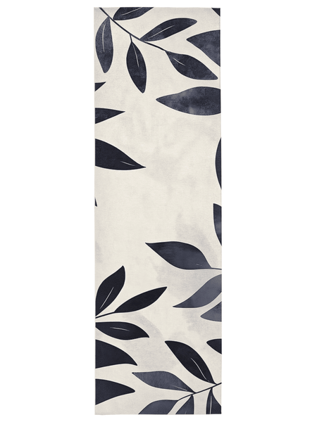 Modern Botanical Rug – Nature - Inspired, Soft & Durable | Nature - Inspired Rug by districtoasis