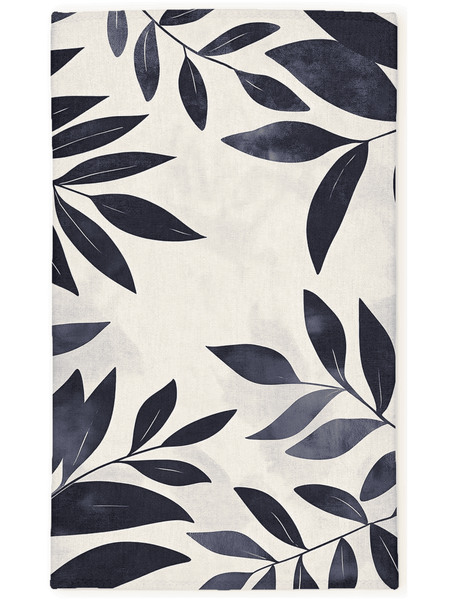 Modern Botanical Rug – Nature - Inspired, Soft & Durable | Nature - Inspired Rug by districtoasis