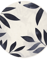 Modern Botanical Rug – Nature - Inspired, Soft & Durable | Nature - Inspired Rug by districtoasis