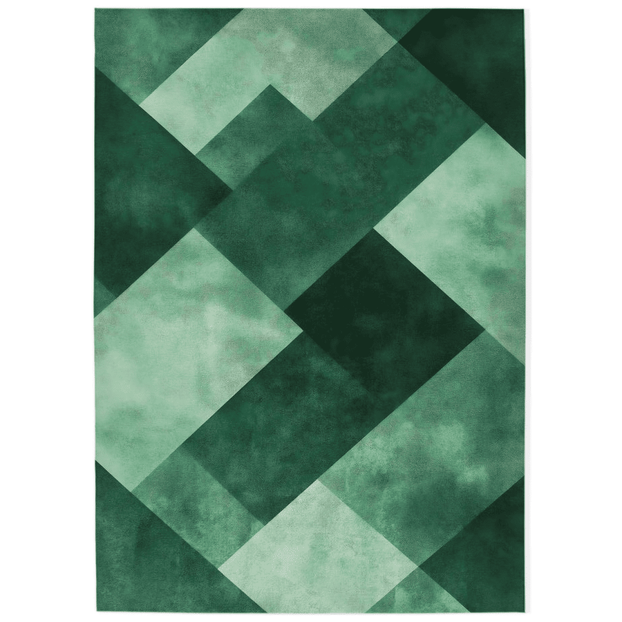 Modern Geometric Rug – Contemporary, Nature - Inspired & Durable | Nature - Inspired Rug by districtoasis
