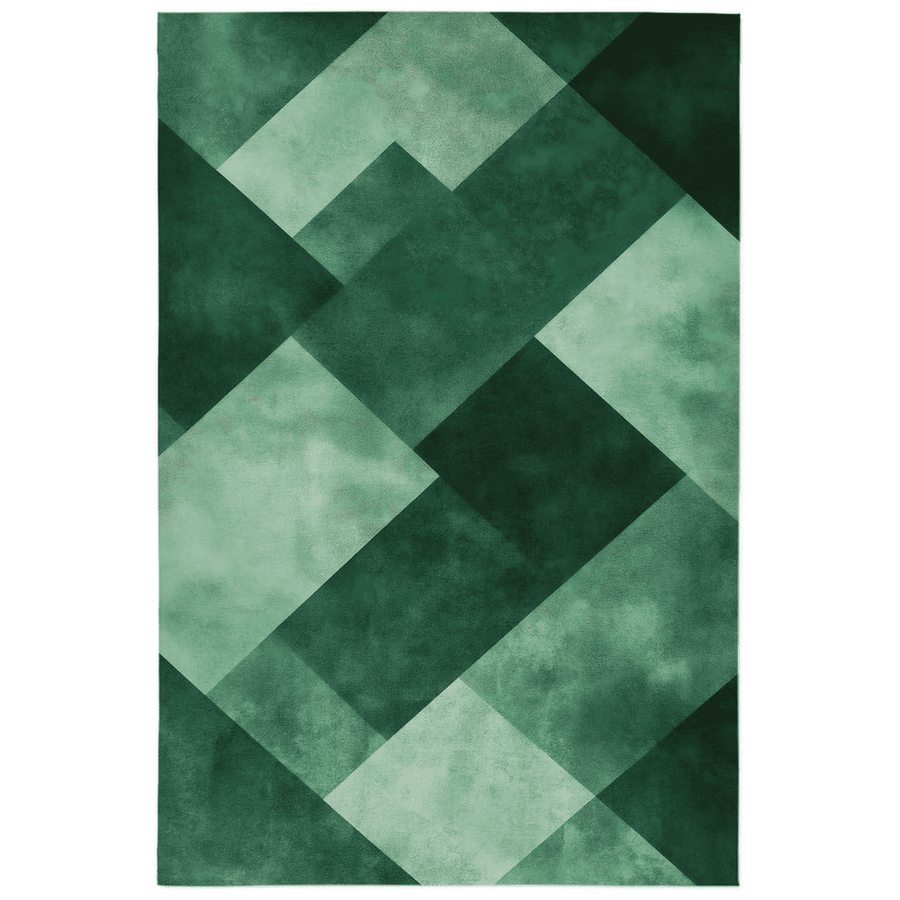 Modern Geometric Rug – Contemporary, Nature - Inspired & Durable | Nature - Inspired Rug by districtoasis