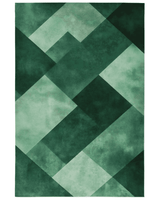 Modern Geometric Rug – Contemporary, Nature - Inspired & Durable | Nature - Inspired Rug by districtoasis