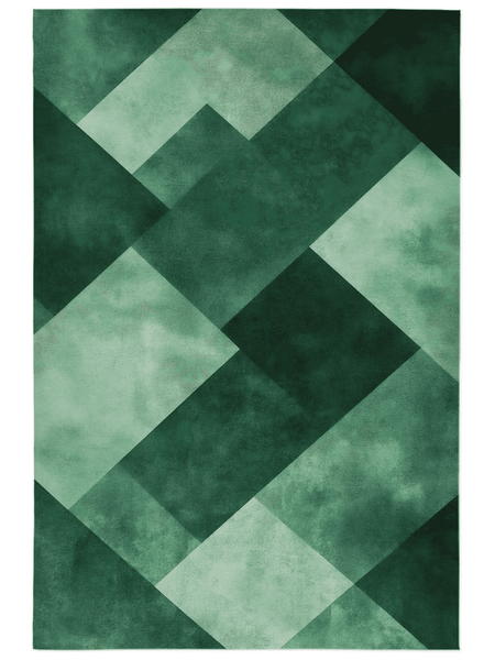 Modern Geometric Rug – Contemporary, Nature - Inspired & Durable | Nature - Inspired Rug by districtoasis