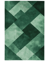 Modern Geometric Rug – Contemporary, Nature - Inspired & Durable | Nature - Inspired Rug by districtoasis