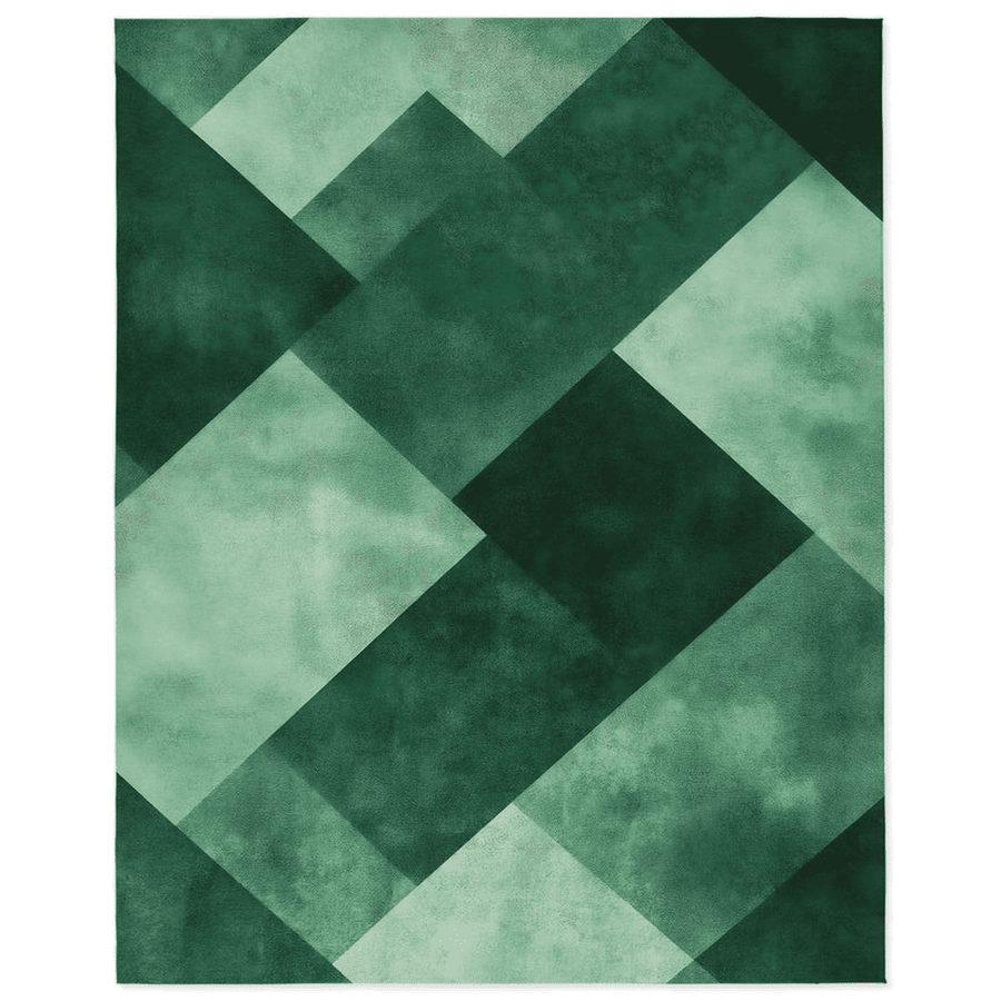 Modern Geometric Rug – Contemporary, Nature - Inspired & Durable | Nature - Inspired Rug by districtoasis