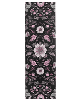 Moonlit Cherry Blossom Rug – Japanese Floral Elegance, Soft & Serene | Nature - Inspired Rug by districtoasis
