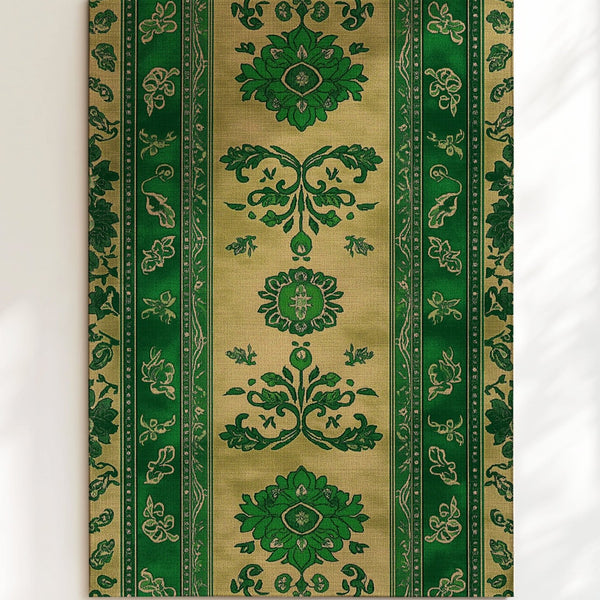 Mystic Floral Persian Rug | Nature - Inspired Rug by districtoasis