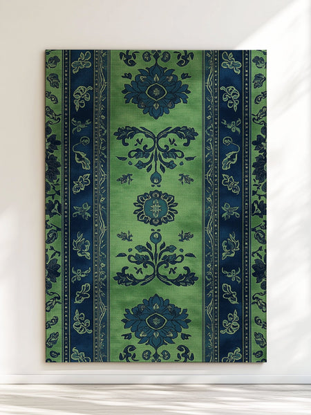 Mystic Floral Persian Rug | Nature - Inspired Rug by districtoasis