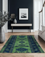 Mystic Floral Persian Rug | Nature - Inspired Rug by districtoasis