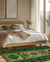 Mystic Floral Persian Rug | Nature - Inspired Rug by districtoasis