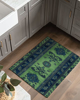 Mystic Floral Persian Rug | Nature - Inspired Rug by districtoasis