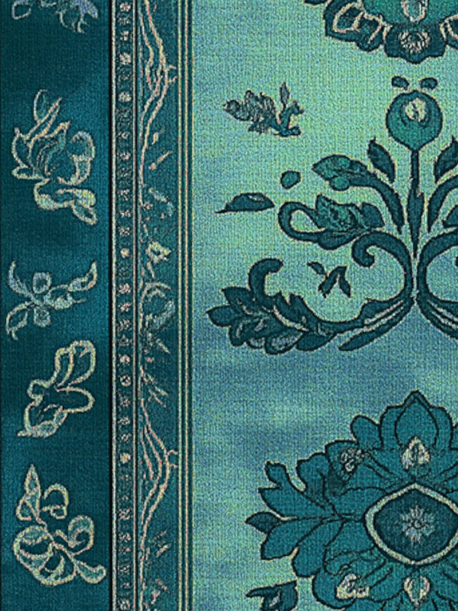 Mystic Floral Persian Rug | Nature - Inspired Rug by districtoasis