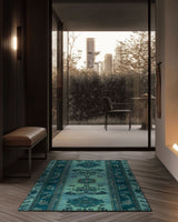 Mystic Floral Persian Rug | Nature - Inspired Rug by districtoasis