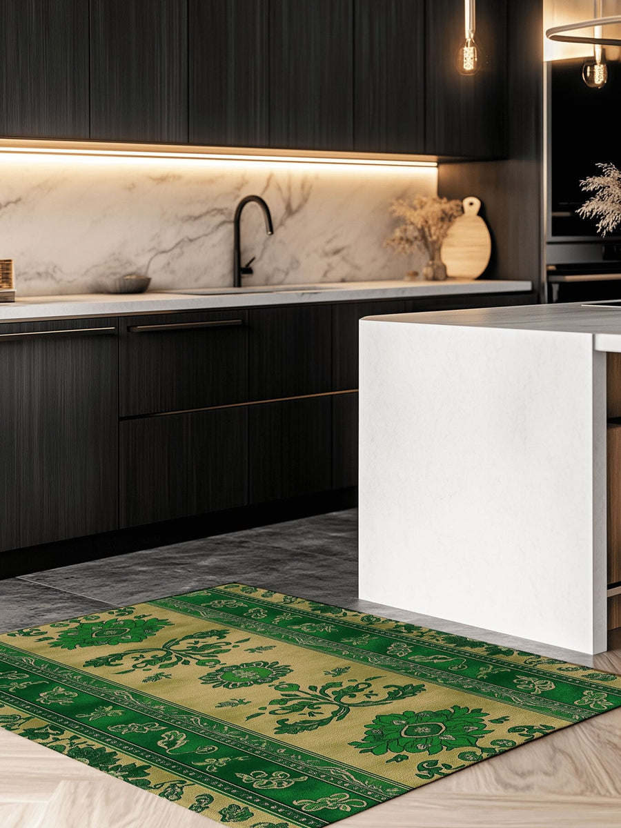 Mystic Floral Persian Rug | Nature - Inspired Rug by districtoasis