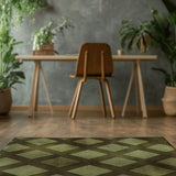 Nature’s Woven Lattice Rug | Nature - Inspired Rug by districtoasis