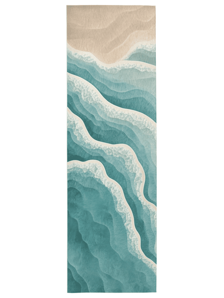 Ocean Embrace Rug – Coastal - Inspired Elegance, Soft & Durable | Nature - Inspired Rug by districtoasis