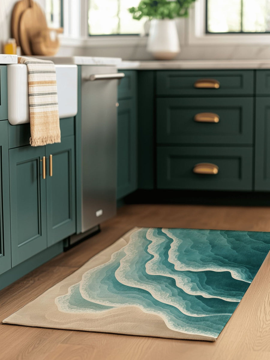 Ocean Embrace Rug – Coastal - Inspired Elegance, Soft & Durable | Nature - Inspired Rug by districtoasis
