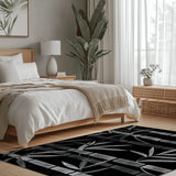 Oriental Bamboo Rug | Nature - Inspired Rug by districtoasis