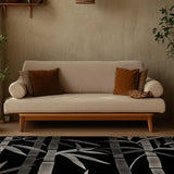 Oriental Bamboo Rug | Nature - Inspired Rug by districtoasis
