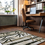 Oriental Bamboo Rug | Nature - Inspired Rug by districtoasis