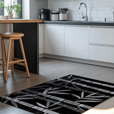Oriental Bamboo Rug | Nature - Inspired Rug by districtoasis