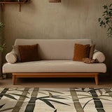 Oriental Bamboo Rug | Nature - Inspired Rug by districtoasis