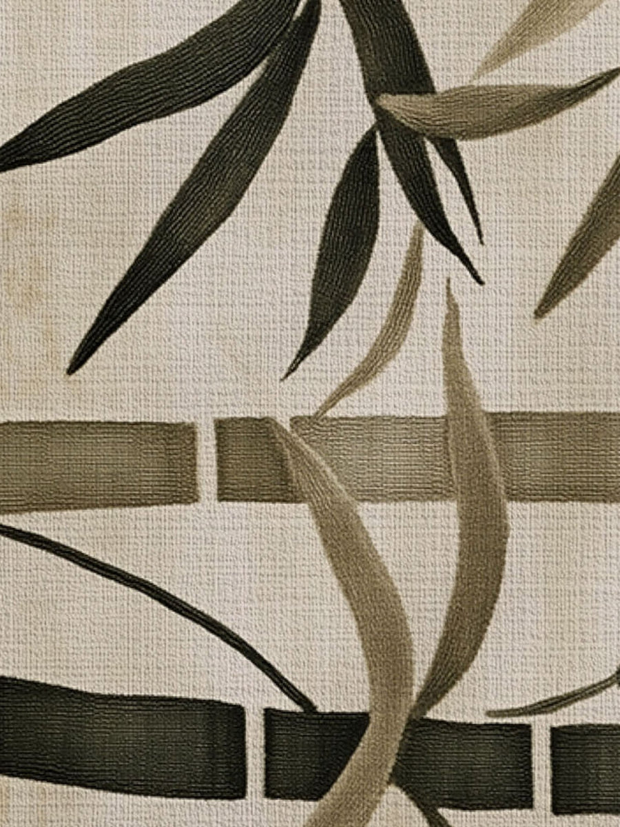 Oriental Bamboo Rug – Elegant Bamboo Patterns, Premium & Calming | Nature - Inspired Rug by districtoasis