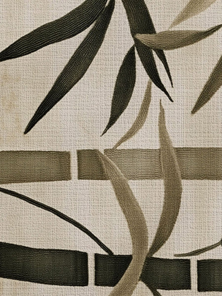 Oriental Bamboo Rug – Elegant Bamboo Patterns, Premium & Calming | Nature - Inspired Rug by districtoasis