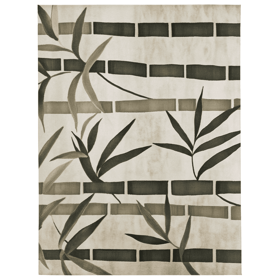 Oriental Bamboo Rug – Elegant Bamboo Patterns, Premium & Calming | Nature - Inspired Rug by districtoasis