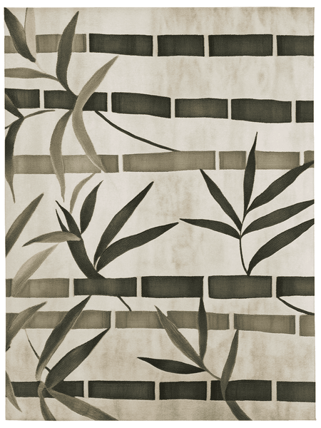 Oriental Bamboo Rug – Elegant Bamboo Patterns, Premium & Calming | Nature - Inspired Rug by districtoasis