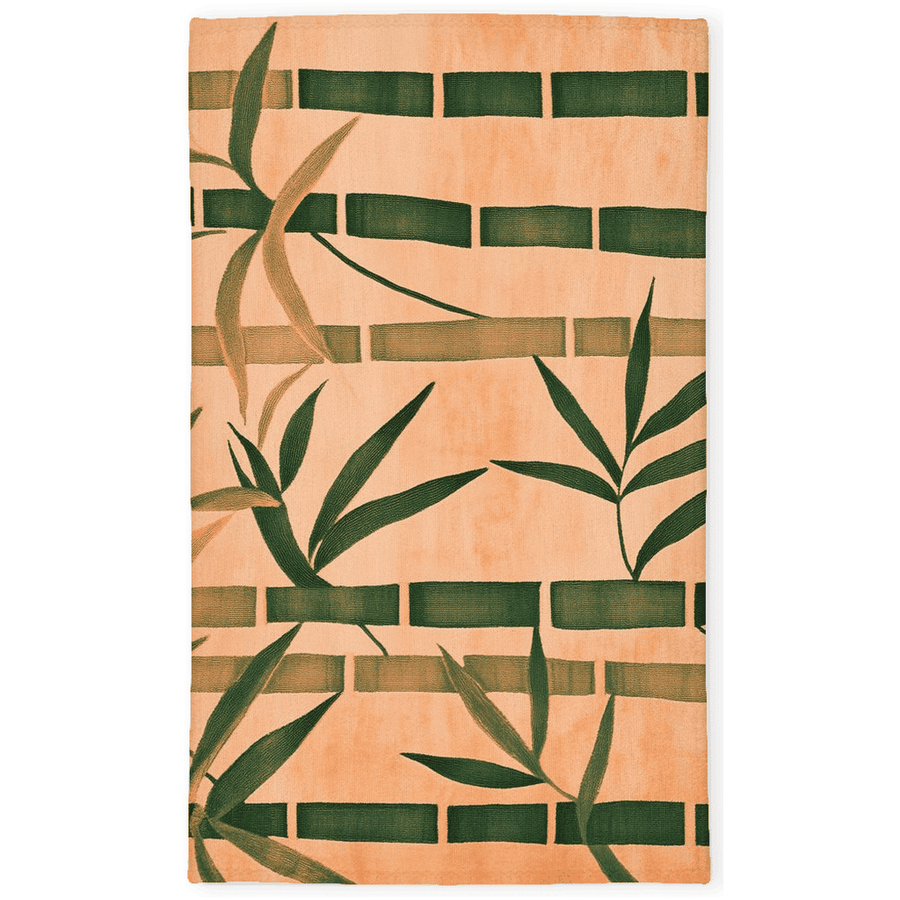 Oriental Bamboo Rug – Elegant Bamboo Patterns, Premium & Calming | Nature - Inspired Rug by districtoasis
