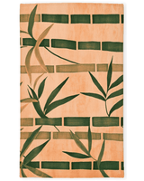 Oriental Bamboo Rug – Elegant Bamboo Patterns, Premium & Calming | Nature - Inspired Rug by districtoasis