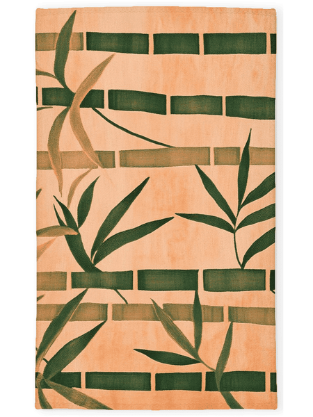 Oriental Bamboo Rug – Elegant Bamboo Patterns, Premium & Calming | Nature - Inspired Rug by districtoasis