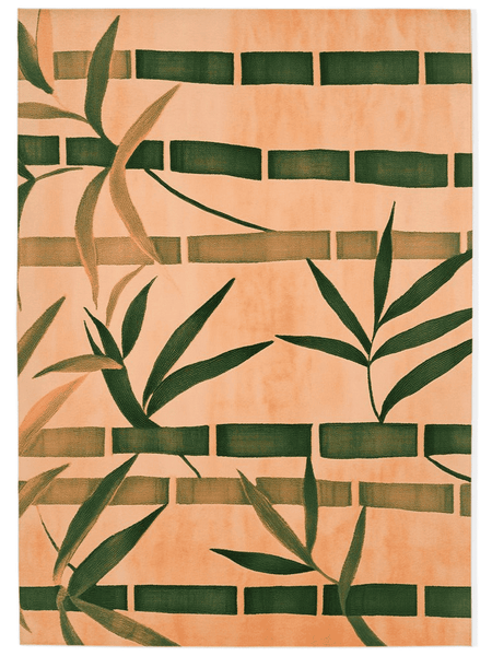 Oriental Bamboo Rug – Elegant Bamboo Patterns, Premium & Calming | Nature - Inspired Rug by districtoasis