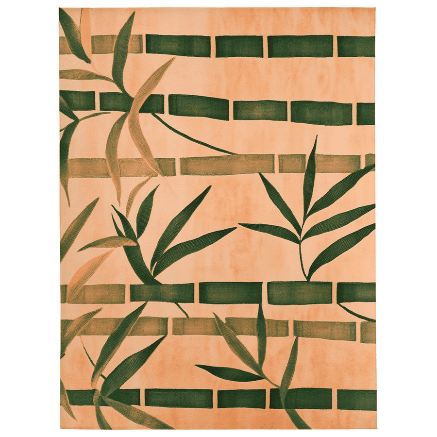 Oriental Bamboo Rug – Elegant Bamboo Patterns, Premium & Calming | Nature - Inspired Rug by districtoasis