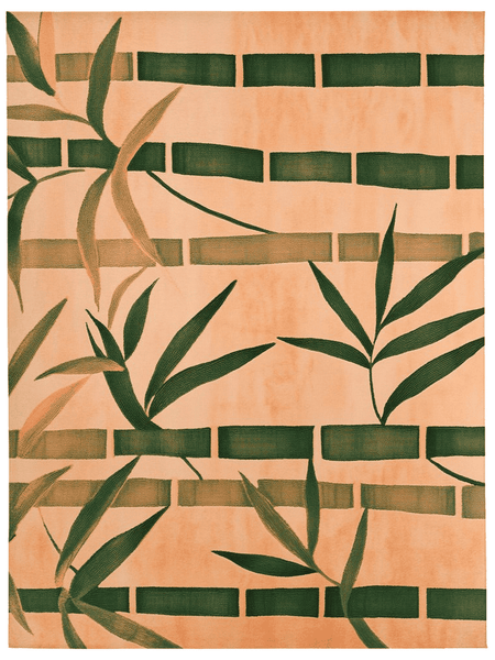 Oriental Bamboo Rug – Elegant Bamboo Patterns, Premium & Calming | Nature - Inspired Rug by districtoasis