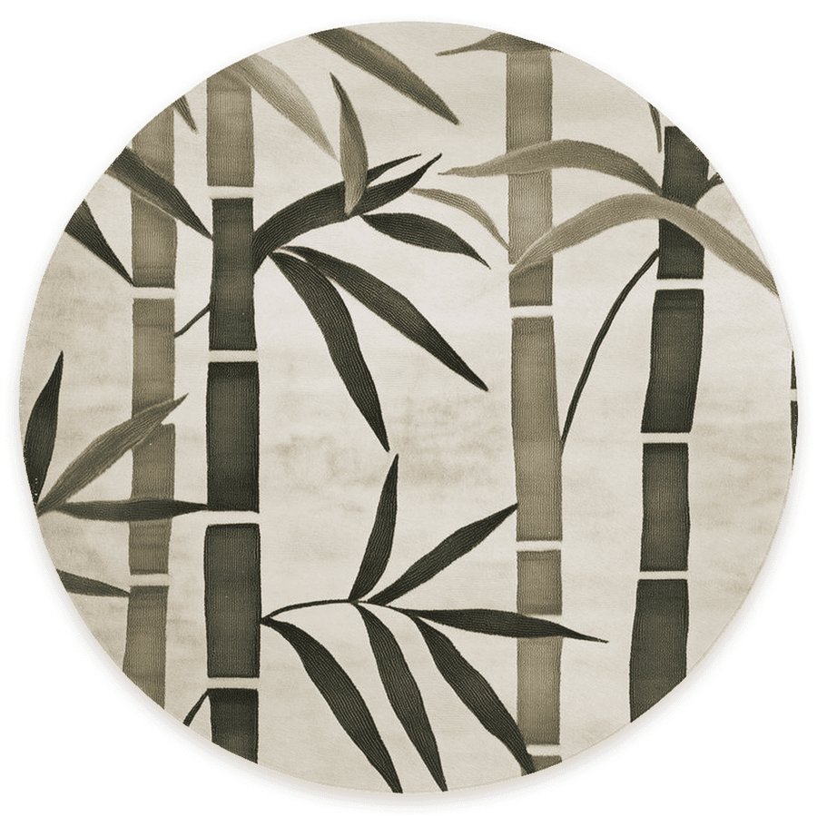 Oriental Bamboo Rug – Elegant Bamboo Patterns, Premium & Calming | Nature - Inspired Rug by districtoasis